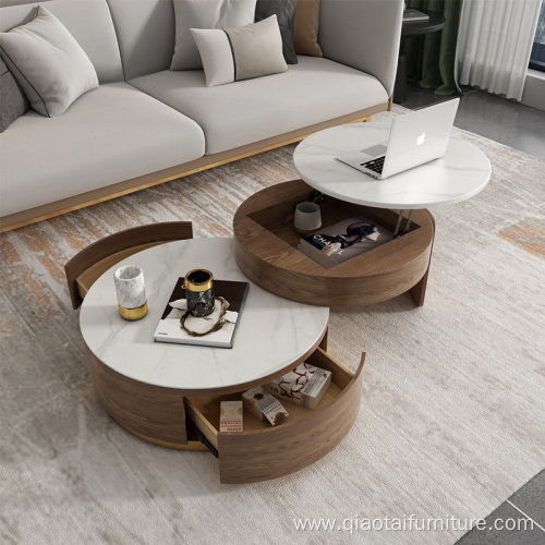 Nordic Lift-Top Coffee Table Combination